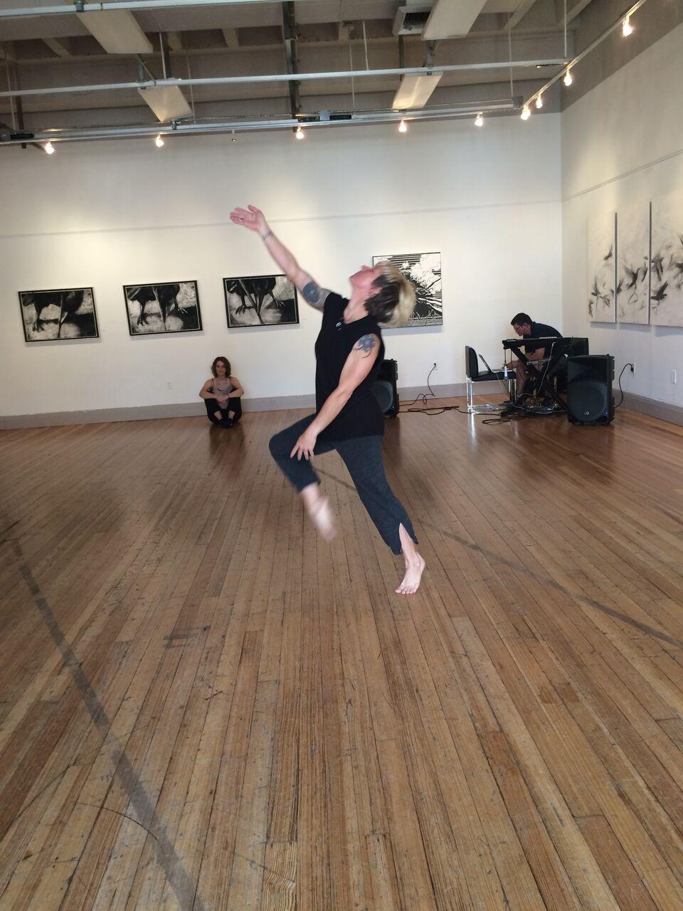 University instructor performs with "Enough" with local dance company