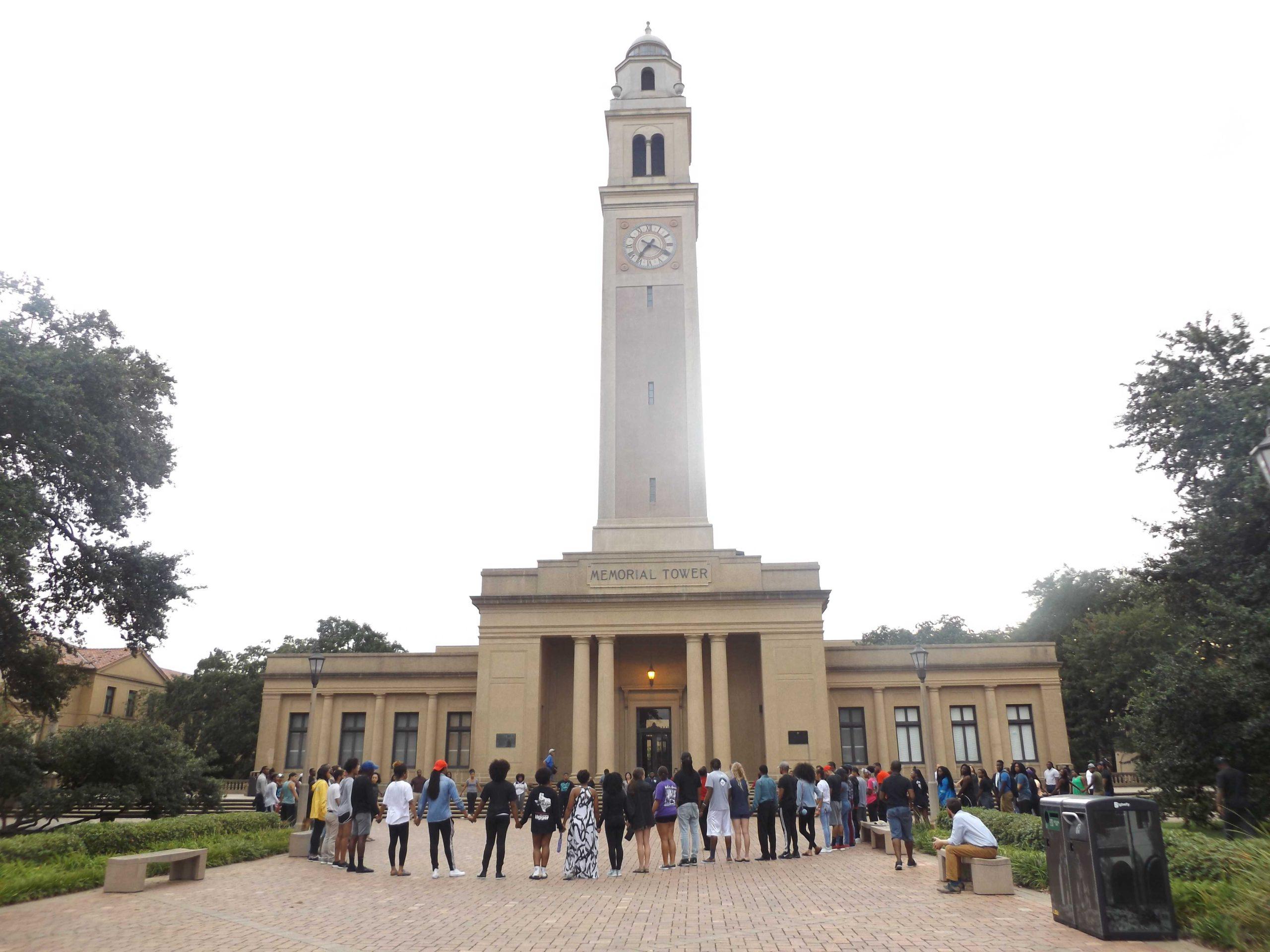 LSU community gathers for "Unity Prayer"