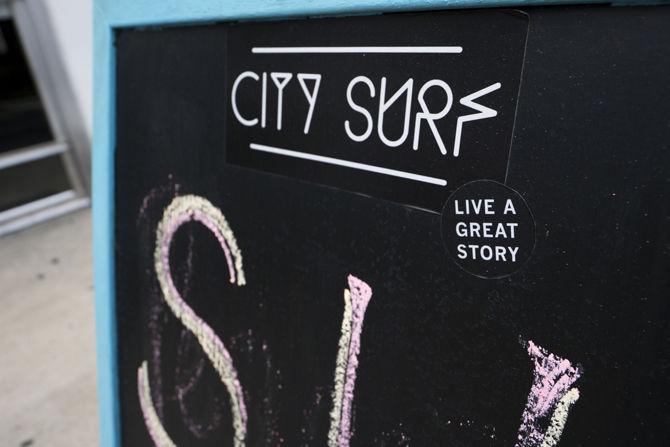 City Surf Fitness studio combines yoga with surfing techniques