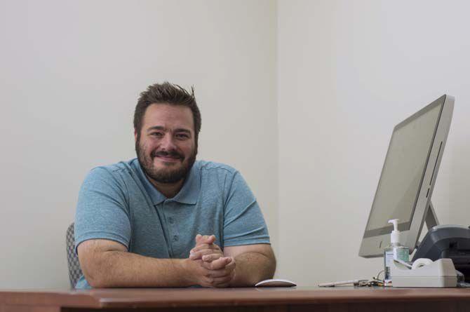 LSU Assistant Professor of Voice, Brandon Hendrickson, poses for portrait on Tuesday Aug. 23, 2016, on LSU campus.