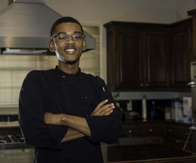 BRCC Culinary School alumni Craig Lawson Jr. in his house on Saturday Aug. 20, 2016, in Baton Rouge. Craig, after graduation, has started making a name for himself by catering to local athletes around Louisiana.