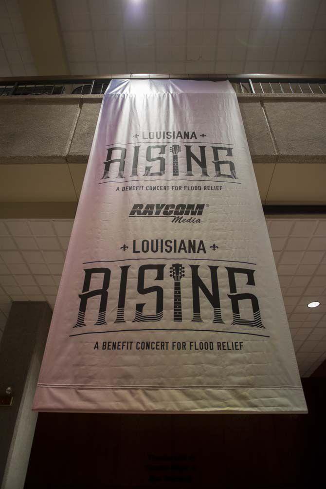 The Louisiana Rising concert for flood victims on Monday Sept. 5, 2016, in the Baton Rouge River Center Theatre for the Performing Arts.