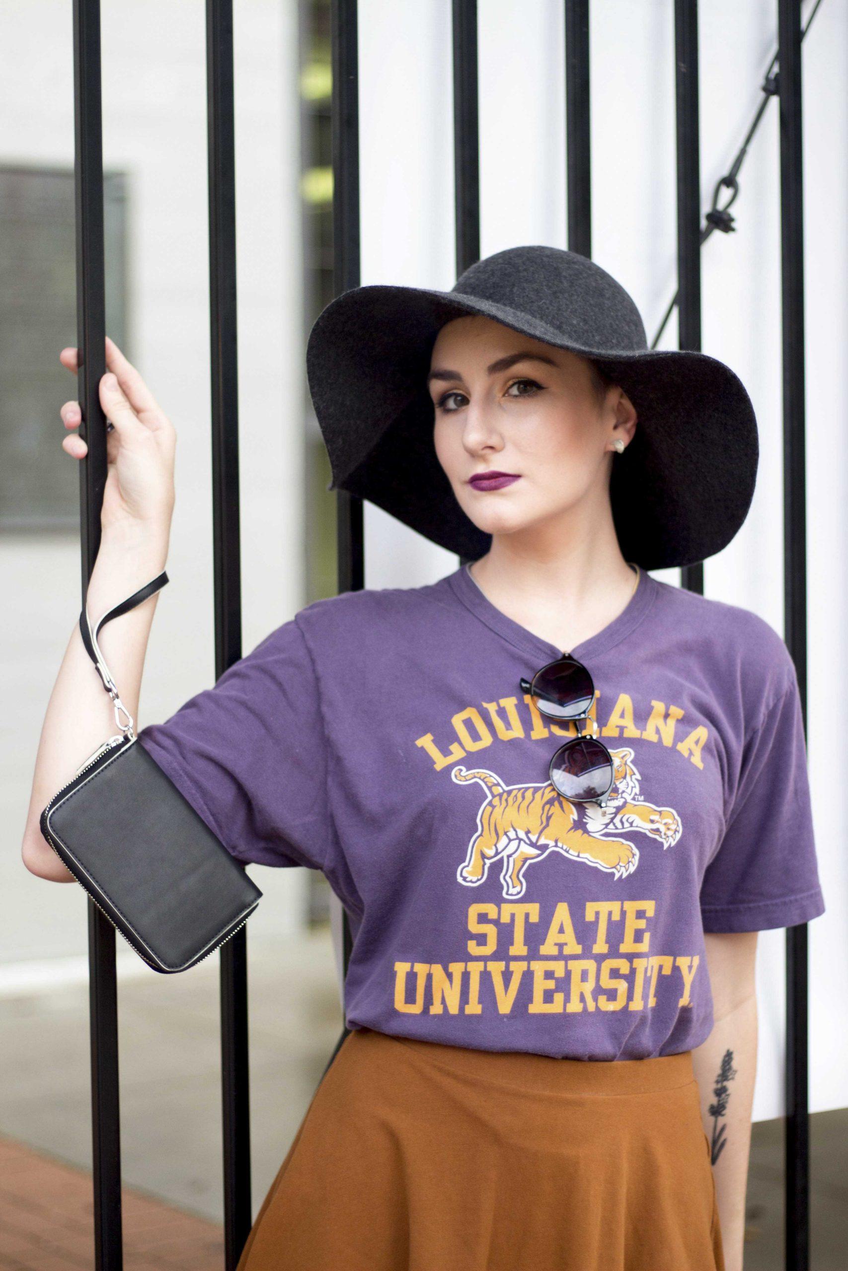 In compliance with 'Geaux Clear,' how to style wristlets for gameday