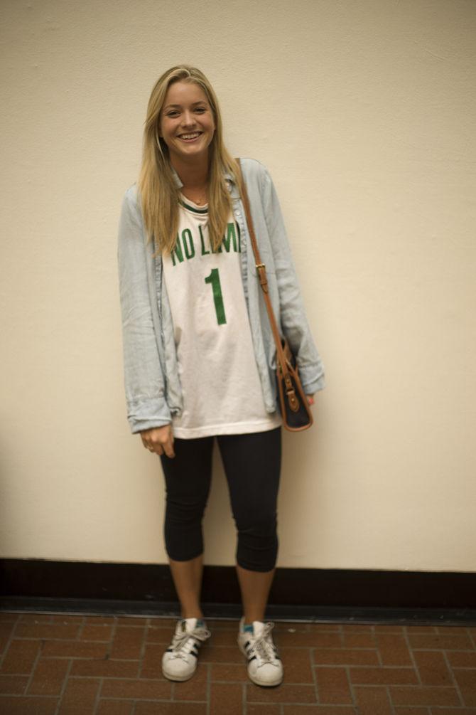 Autumn Apparel: Students use transitional pieces between summer and fall