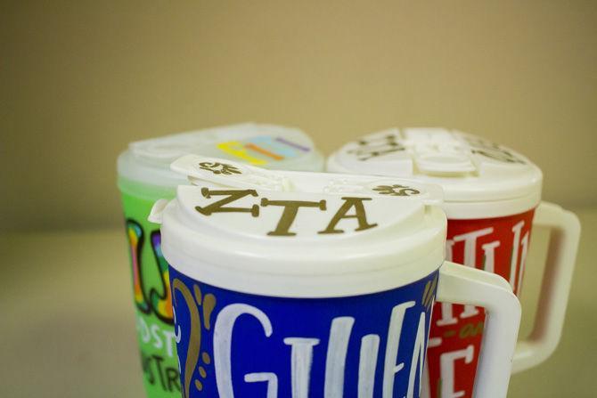 Sorority members turn party cup making hobbies into businesses