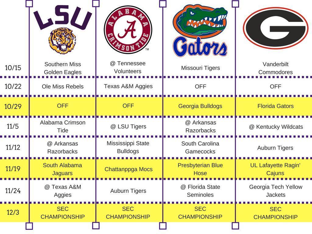 Alleva says LSU, Florida cannot reschedule Nov. 19; Oct. 29, Dec. 3 possible options