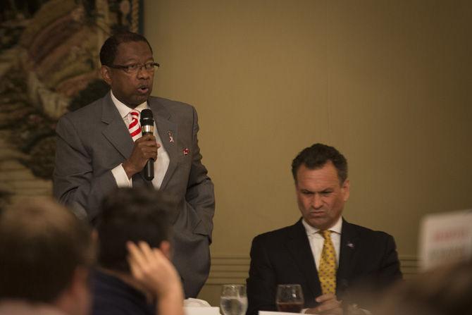 Holden, Guillory clash at lt. gov. candidate forum