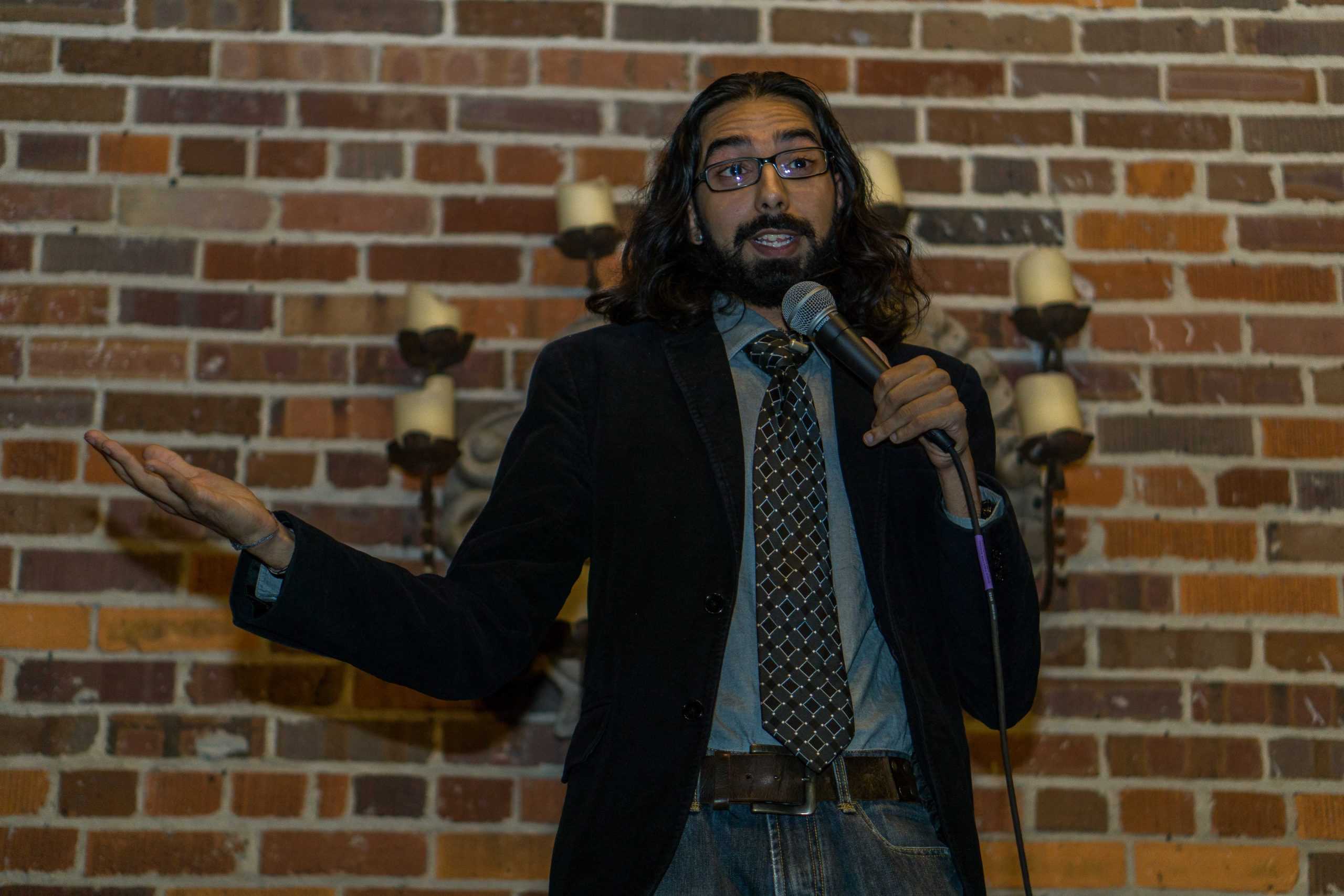 Stand-up comic talks social, political issues at The Guru