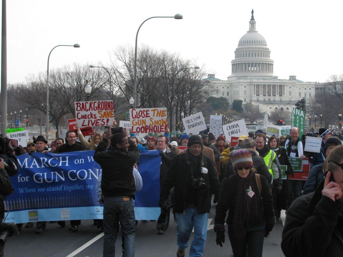 Gun control rally