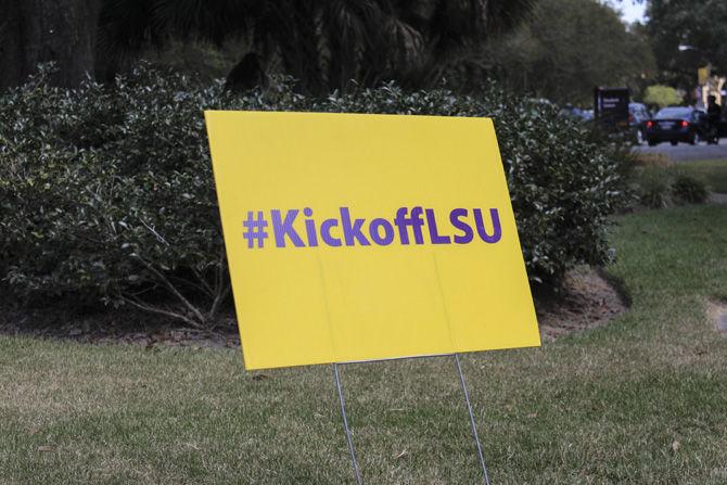 LSU hosts Kick Off LSU, a day-long open house for high school seniors and juniors, as well as their parents or guardians on Friday, Oct. 14, 2016, at LSU Campus.