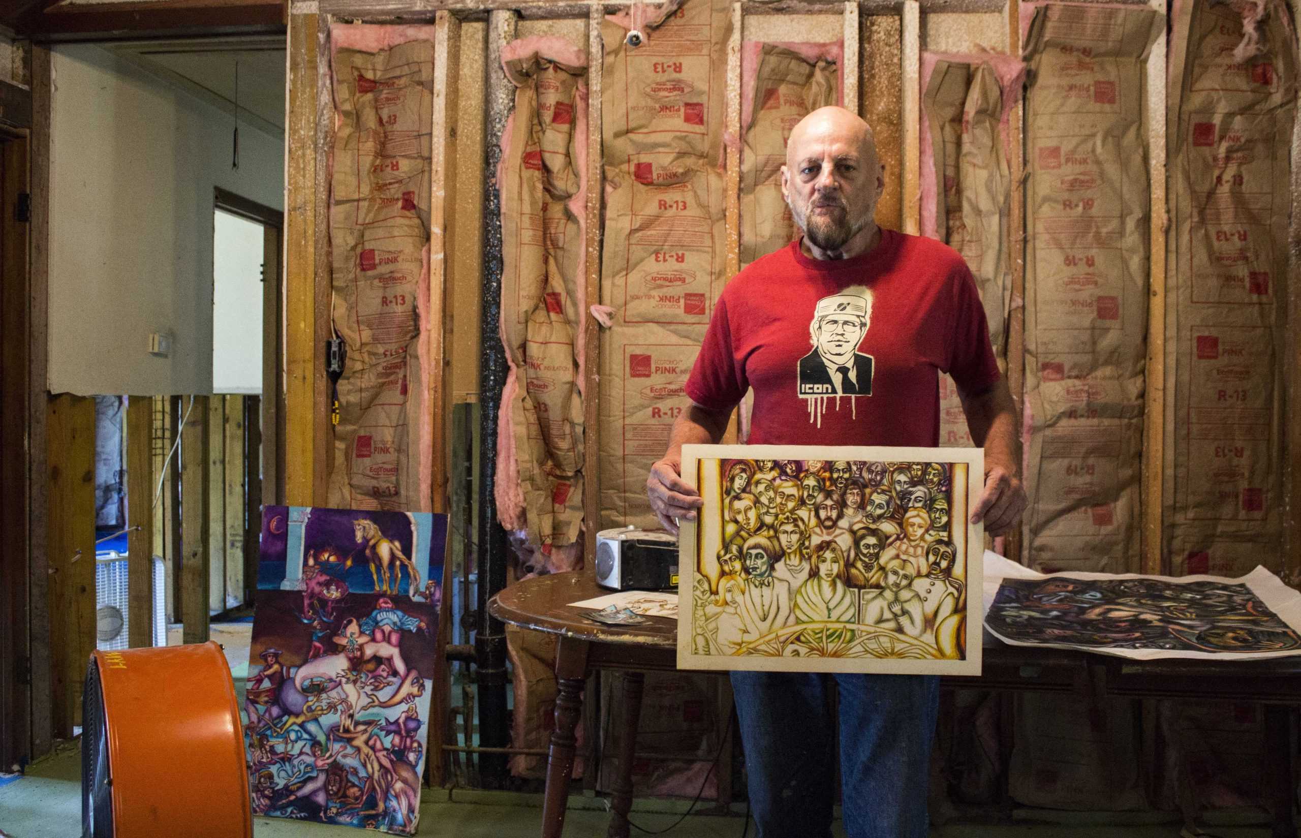 Louisiana artists cope with damage to homes, careers following flood