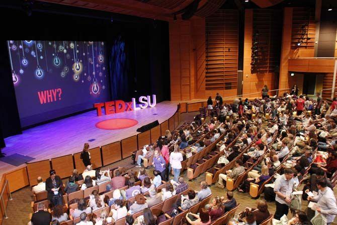 Participants socialize and interact with speakers and various exhibits among the TEDx event on Saturday, March 05, 2016, at the Union Theater.