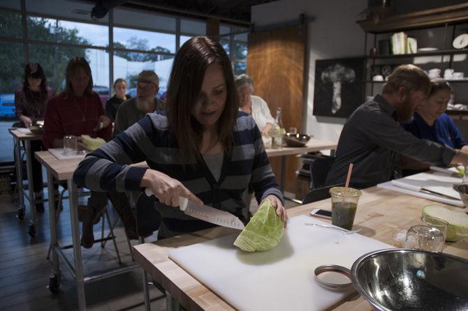 LSU alumna teaches microbiology cooking class