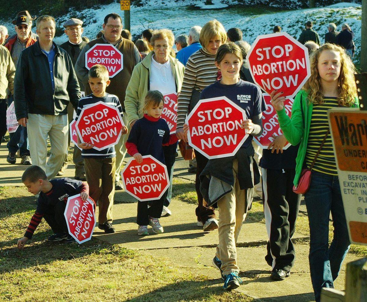 The march is held annually to mark the anniversary of the U.S. Supreme Court decision Roe v. Wade.&#160;