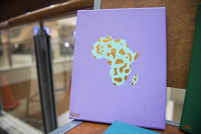 Graduate student paints to alleviate stress, sells art on Etsy