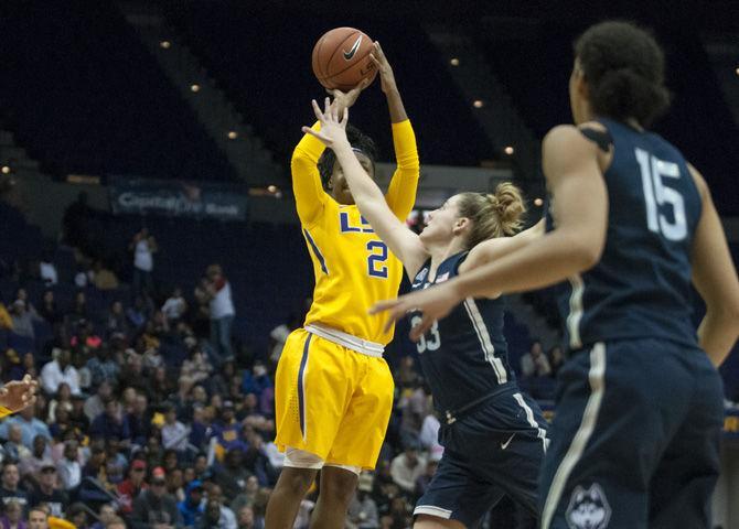 Tigers drop first game of season in 76-53 loss to No. 3 UConn