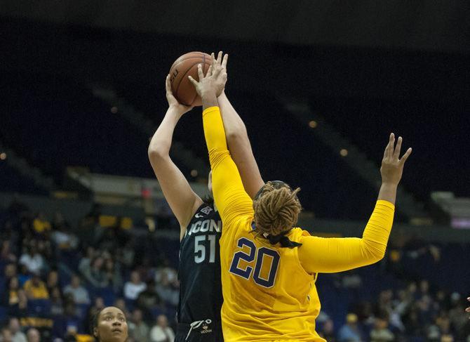 Tigers drop first game of season in 76-53 loss to No. 3 UConn