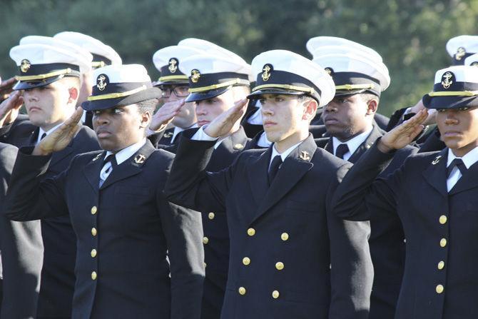 LSU Salutes was held on Saturday, Nov. 5, 2016, on the Parade Ground.