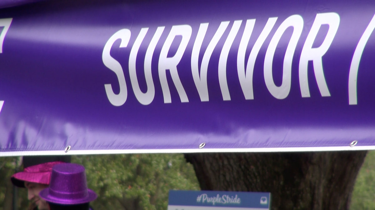 &#160;included a survivors tent where survivors of pancreatic cancer and their families could sit.