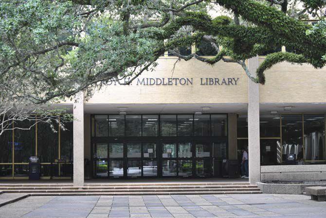 Troy H. Middleton Library on Thursday, Aug. 18, 2016.