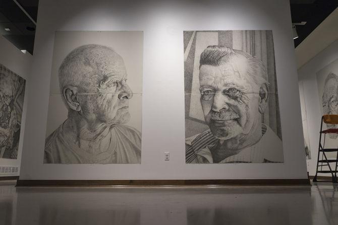 'Passages of Time' exhibit features charcoal drawings, depicts people's lives in moments of time