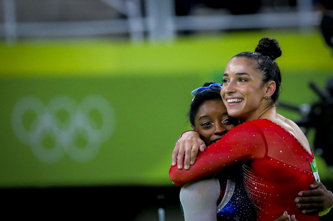 Raisman and Biles, who have muscular physiques which are atypical of swimsuit models, will appear in the 2017 Sports Illustrated swimsuit edition.