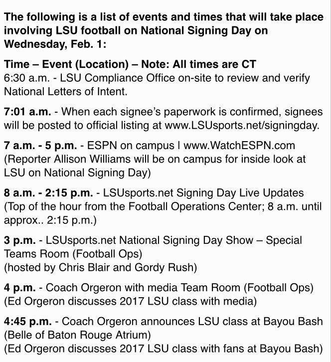 LSU, Orgeron aiming to finish with top-five recruiting class