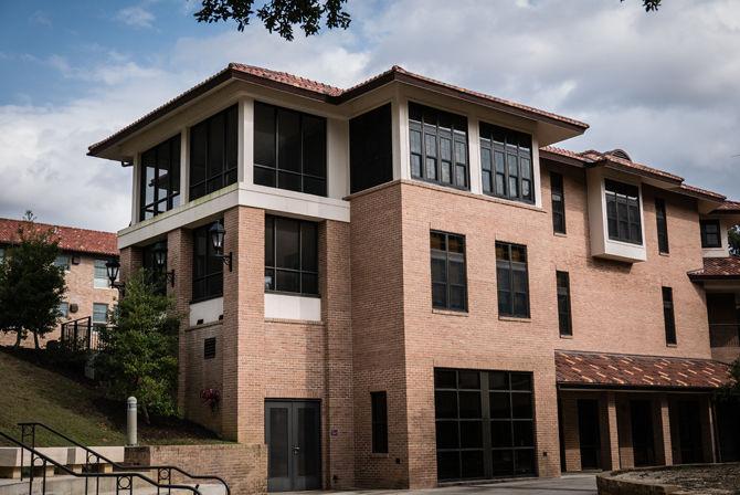 The easternmost building of residential College One sits, harboring a private residence on its second floor, on Wednesday, Jan. 25, 2017, just off Cypress Drive.