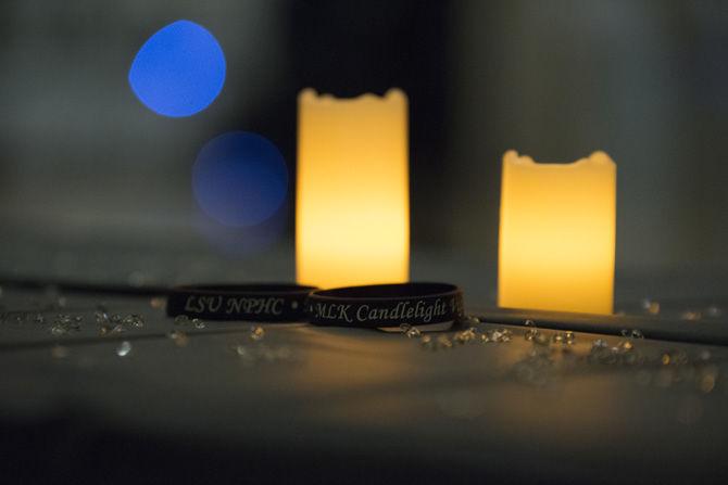 National Pan-Hellenic Council holds candlelight vigil to honor Dr. King's legacy, memory