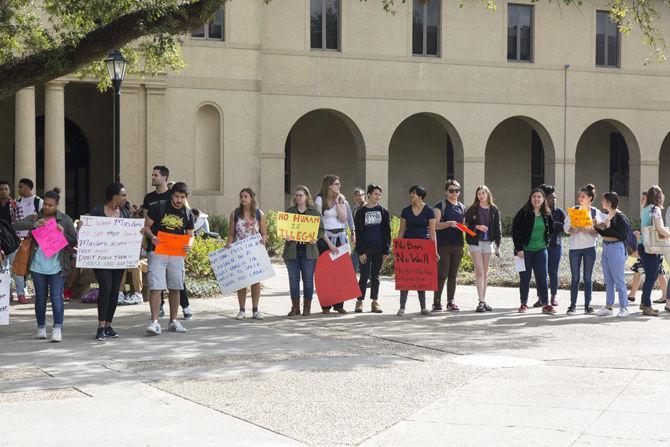 LSU students, professors speak out against executive order