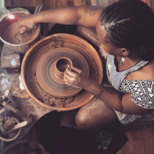 Osa Atoe, a Louisiana artist, creates expressive terracotta pottery inspired by African and Native American cultures.&#160;