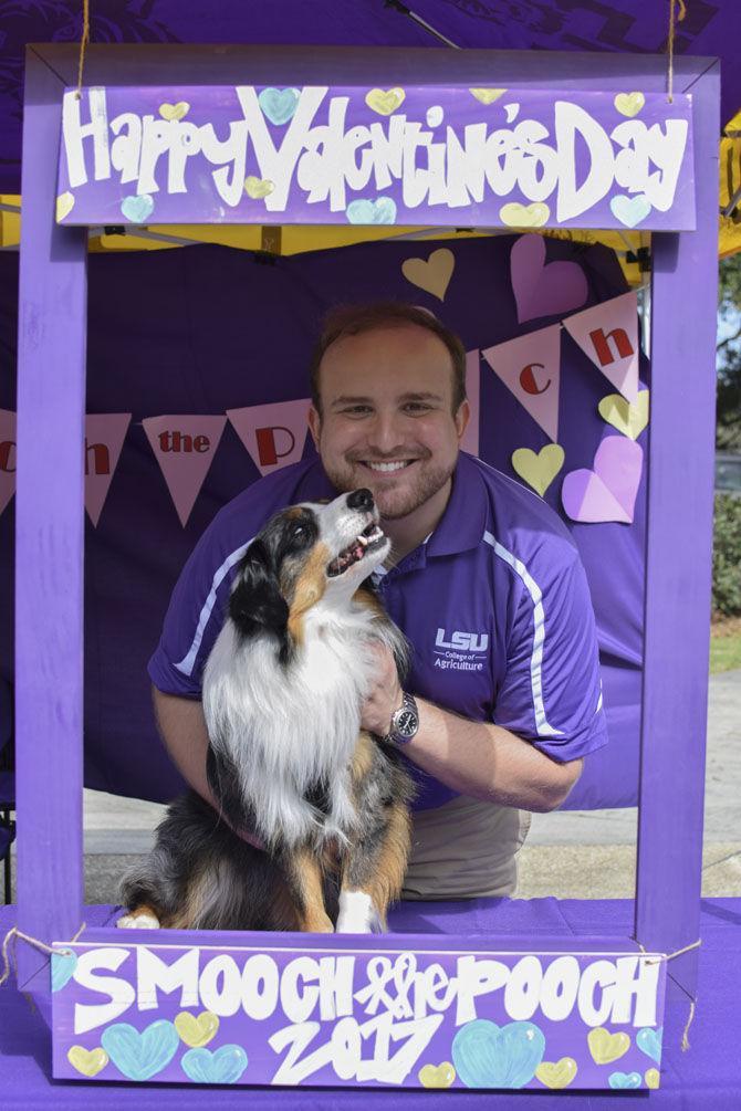 Agriculture Students Association hosts dog kissing booth for Valentine's Day