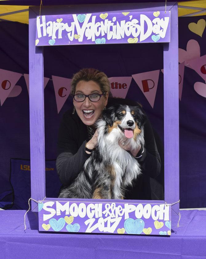 Agriculture Students Association hosts dog kissing booth for Valentine's Day