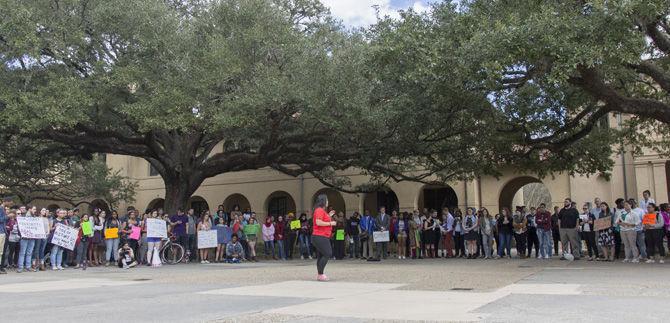 LSU students, professors speak out against executive order