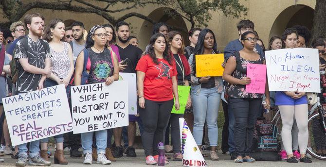 LSU students, professors speak out against executive order