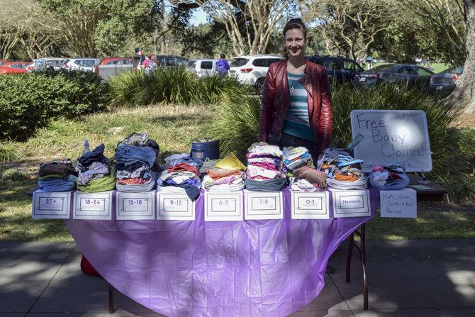 Pro-Life LSU club supports student mothers with baby clothes drives