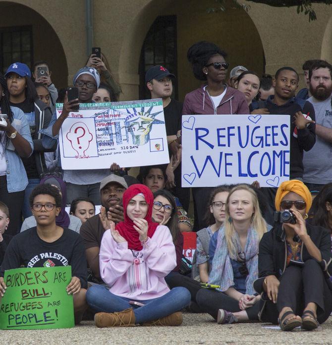 LSU students, professors speak out against executive order