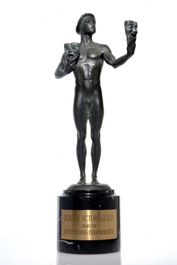 The 23rd Annual Screen Actors Guild Awards were held Jan. 29. The award, shown here, honors actors in film and television.&#160;