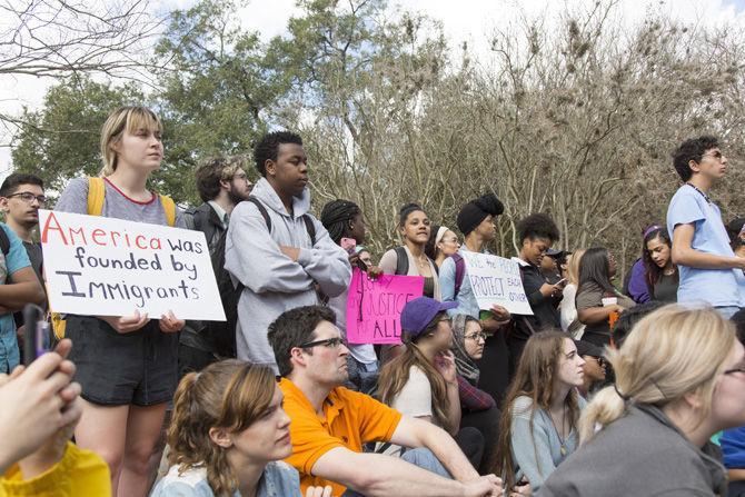 LSU students, professors speak out against executive order