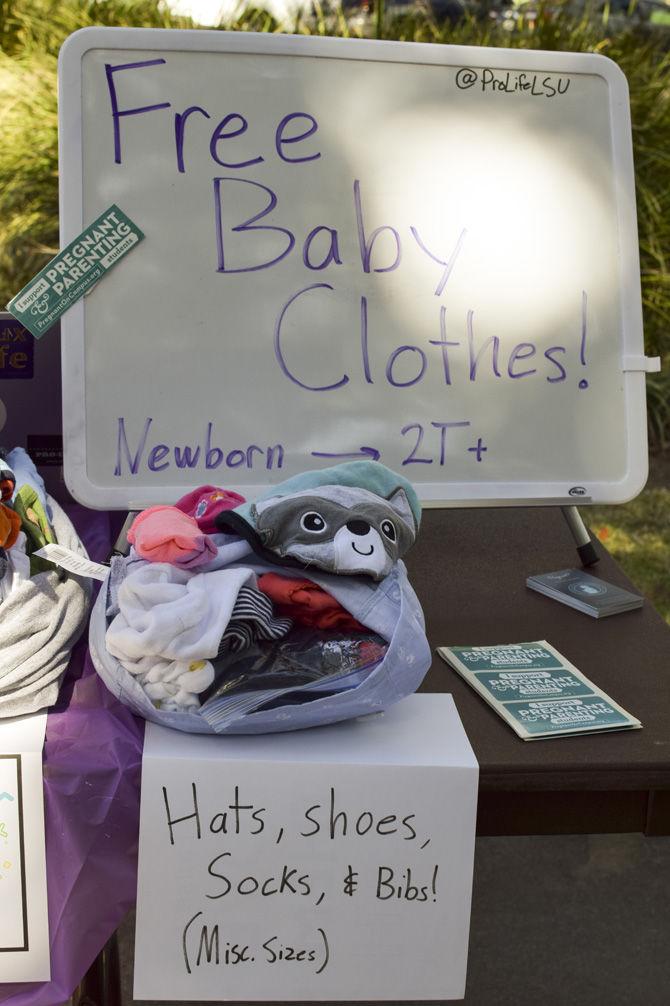 Pro-Life LSU club supports student mothers with baby clothes drives