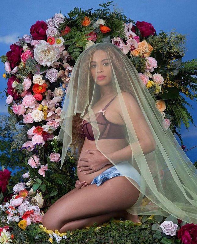 Beyonc&#233; posted this photo to Instagram on Feb. 1, effectively announcing her pregnancy. The photo was captioned, "We would like to share our love and happiness. We have been blessed two times over. We are incredibly grateful that our family will be growing by two, and we thank you for your well wishes. - The Carters"