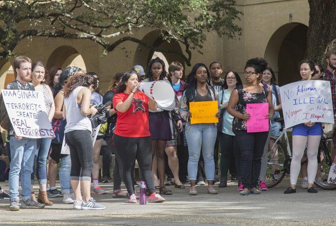 LSU students, professors speak out against executive order