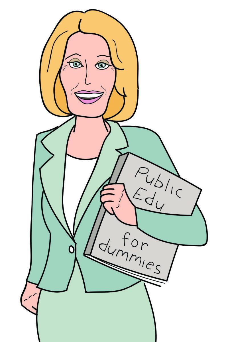 Cartoon: Betsy DeVos