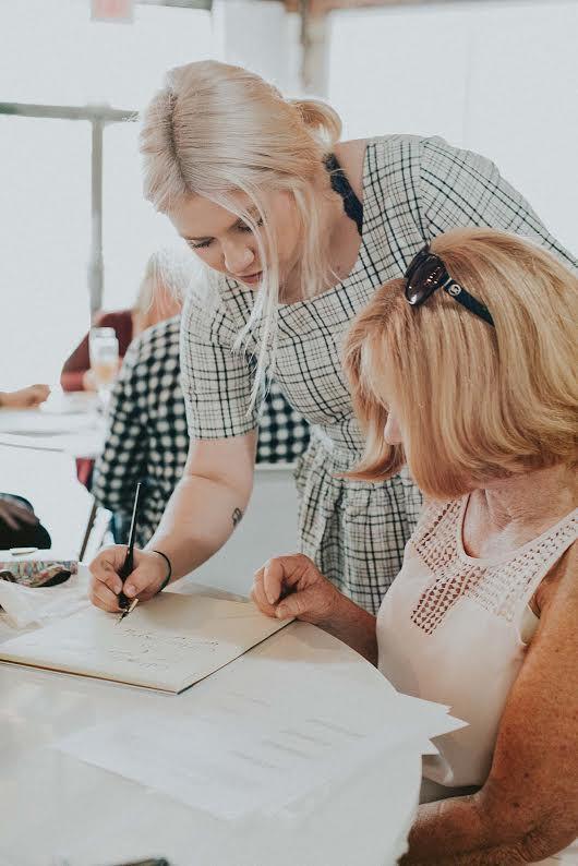 Former University student holds calligraphy workshops, credits local creative community