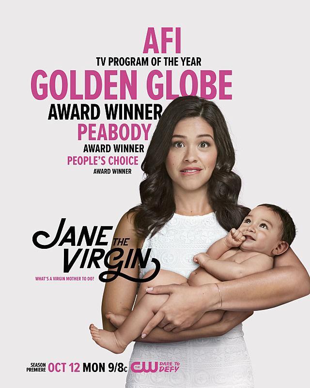 "Jane the Virgin," in its third season, airs Mondays at 8 p.m. on the CW.