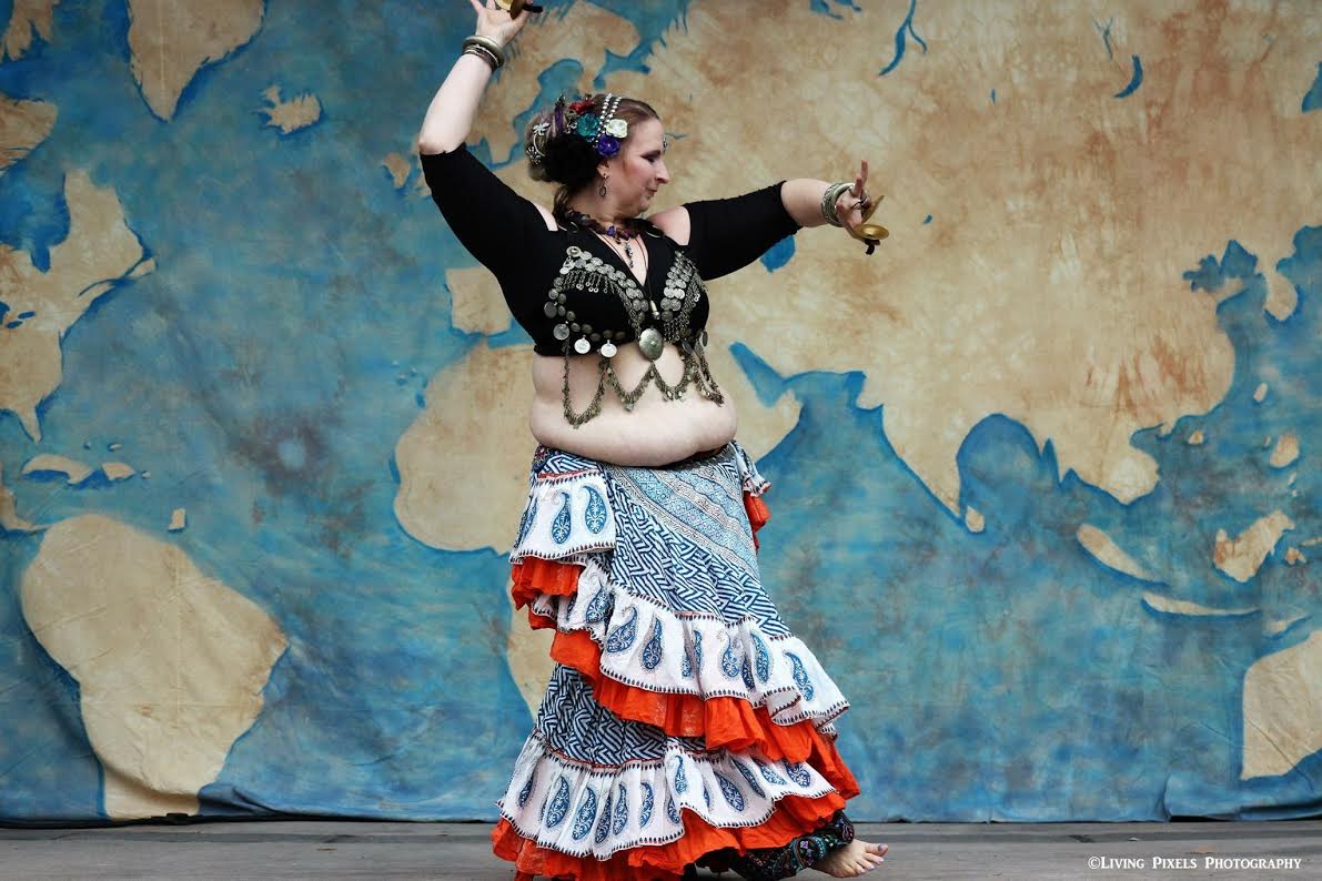 The Smiling Dog's annual Art Night will be held March 24. Belly dancer Bambi Pizzolato will be performing.