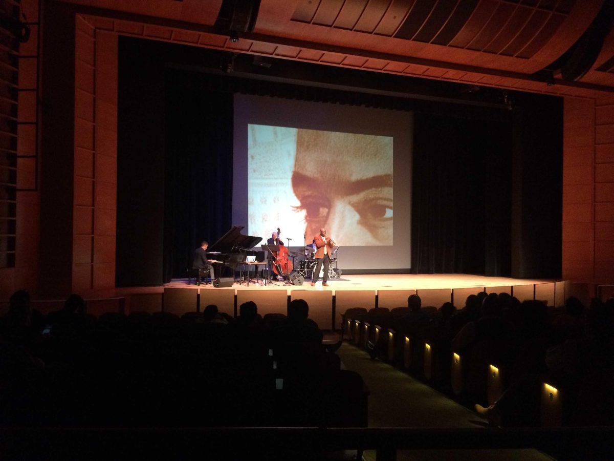 The Langston Hughes Project, led by Ronald C. McCurdy, was held in the Student Union Theatre on March 22.&#160;