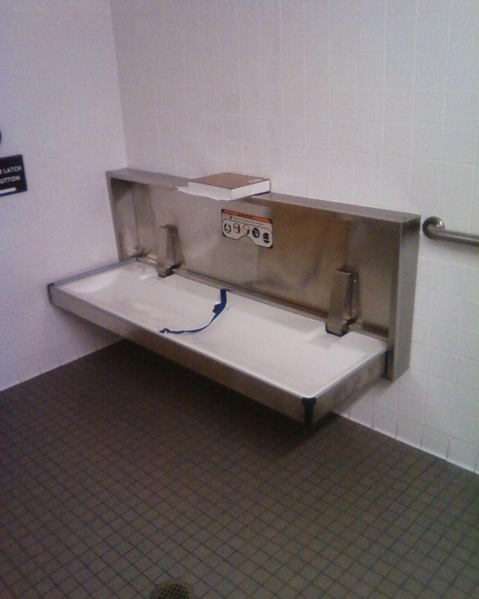 Baby changing tables in all bathrooms would be a positive step towards gender equality. &#160;