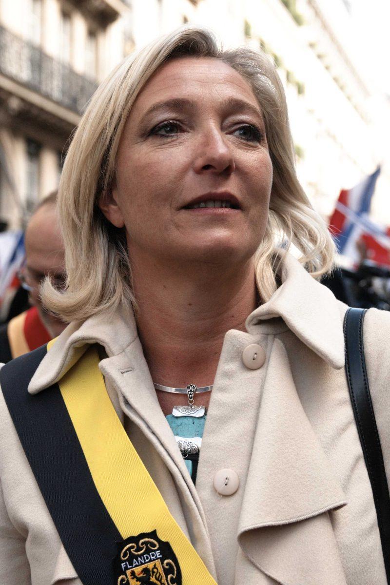 Marine Le Pen has been an advocate for France's exit from the European Union and has denounced Germany's open-door refugee policy.