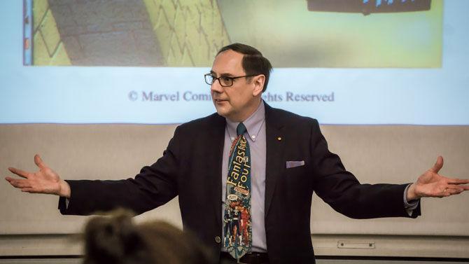 Minnesota professor gives lecture on science of superheroes, uses physics to explain comic book phenomena